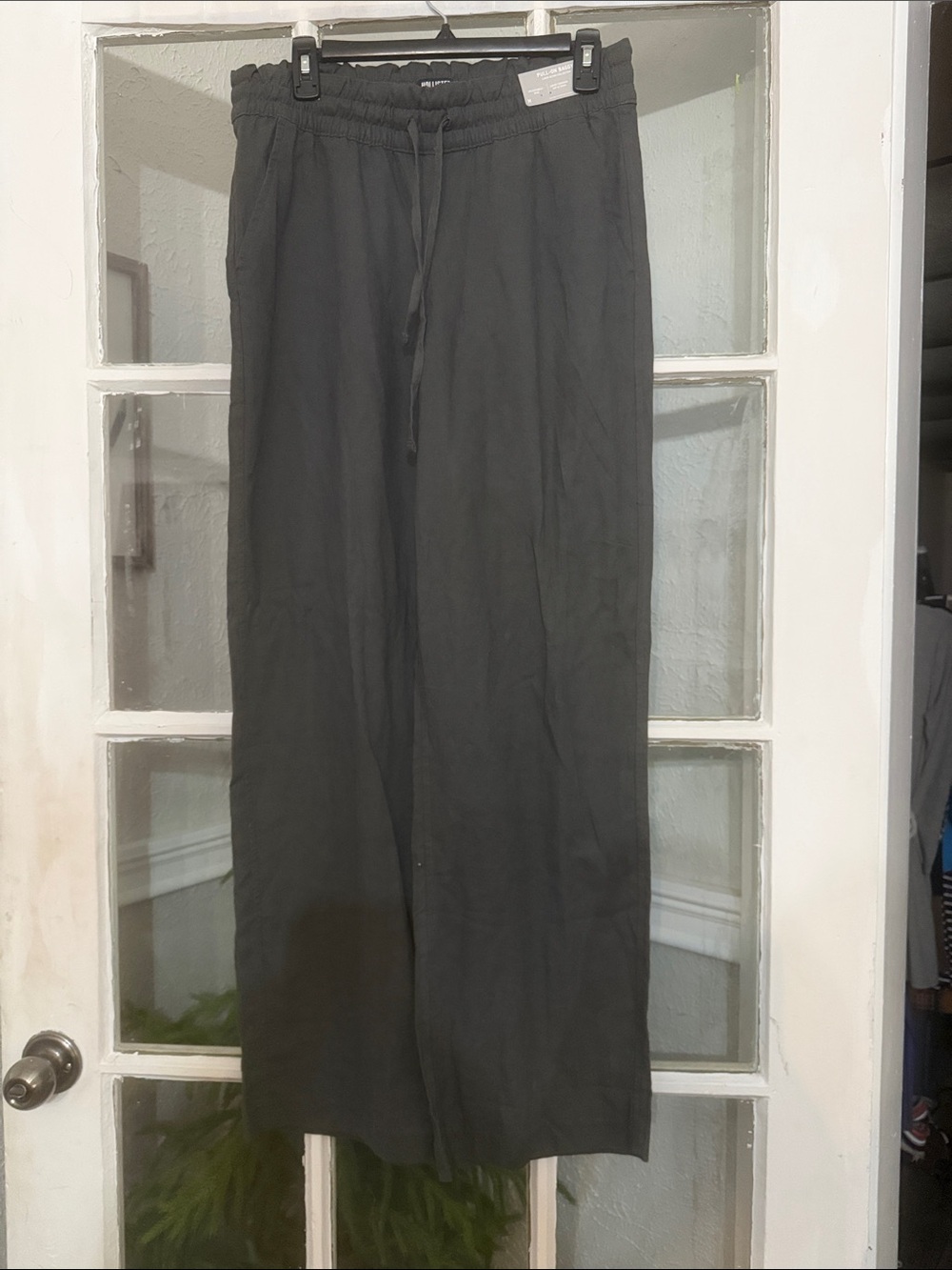 Hollister Unisex Black Drawstring Lounge Pants